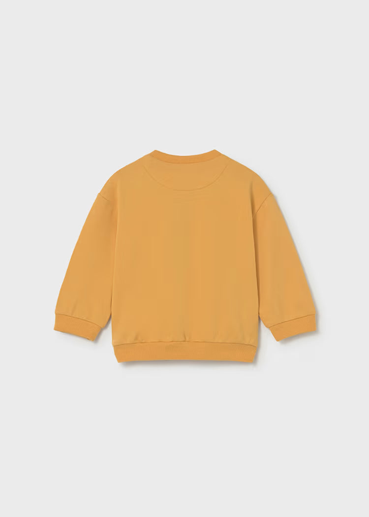 Mayoral Boys Interactive loose fit sweatshirt | Peach 1402/SS26