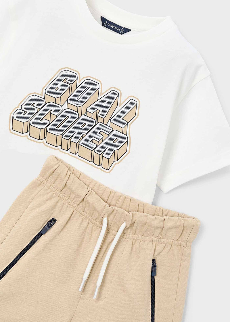 Mayoral Boys Knit Set | Cream 3606/SS26