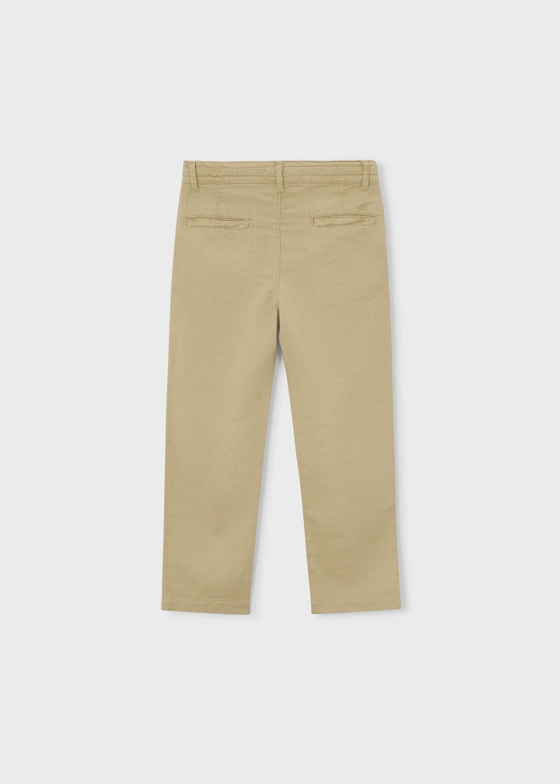 Mayoral Boys Linen Pants | Mocha 3576/SS26