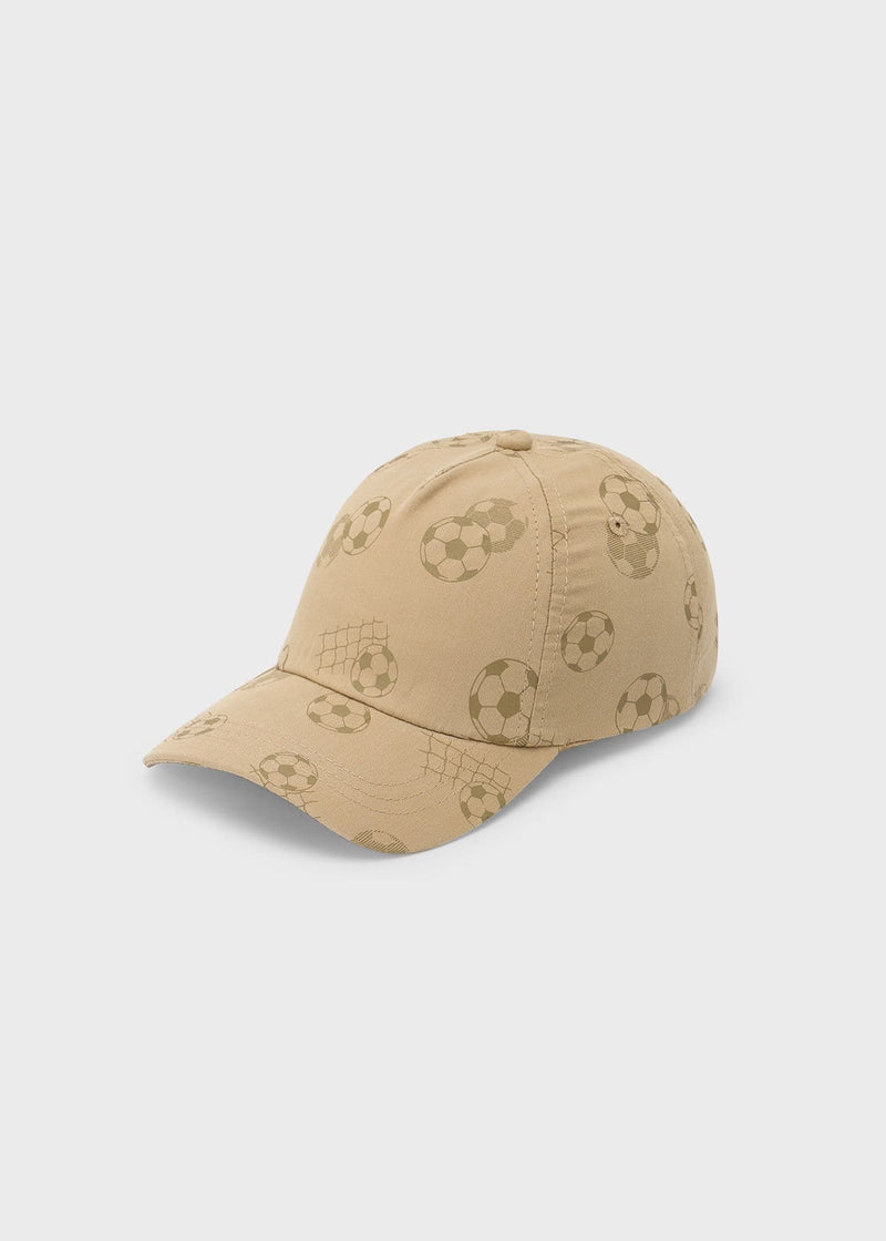 Mayoral Boys Printed Cap | Walnut 10194/SS26