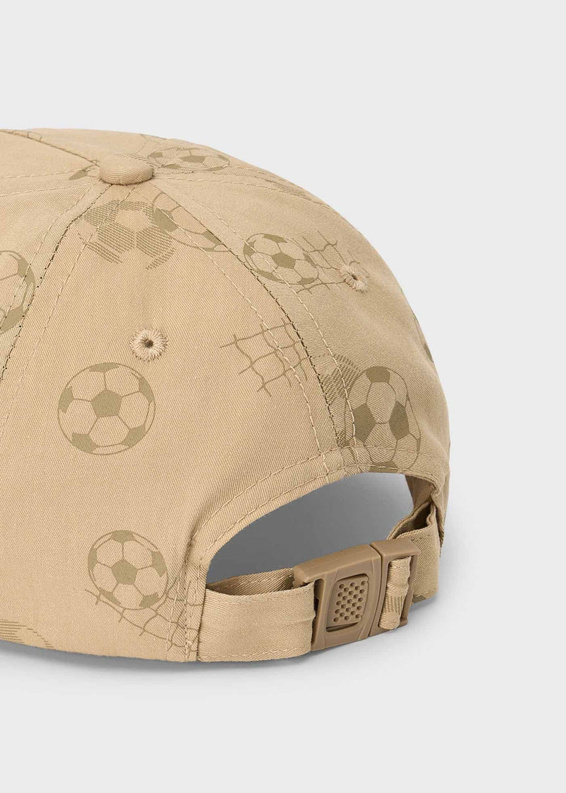 Mayoral Boys Printed Cap | Walnut 10194/SS26