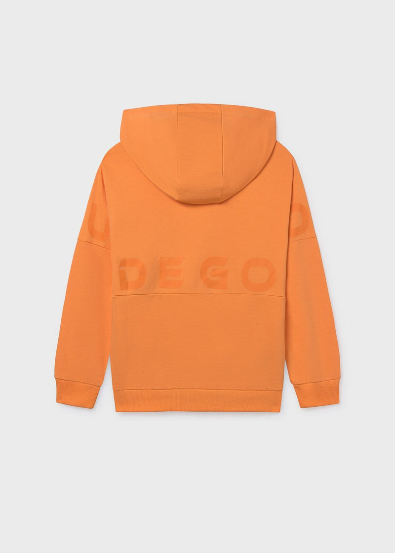 Mayoral Boys Pullover With Zips | Apricot 6411/SS26