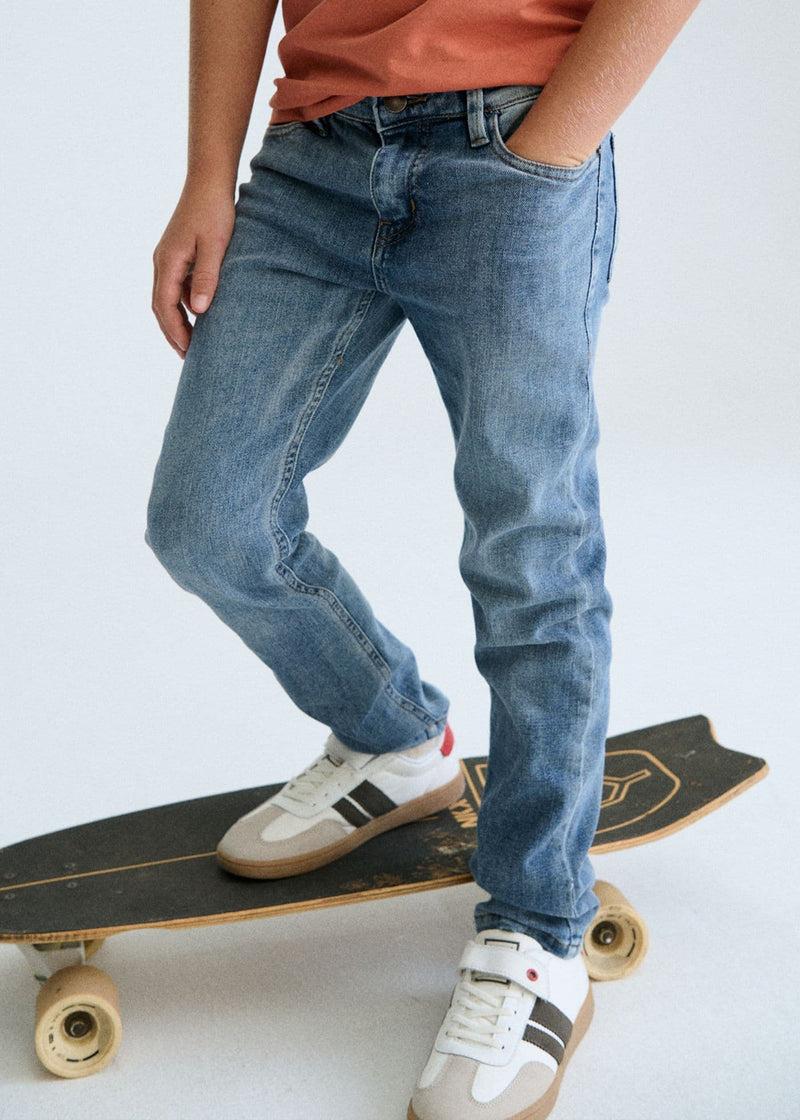 Mayoral Boys Reg Fit Trousers | Medium Blue 543/SS26