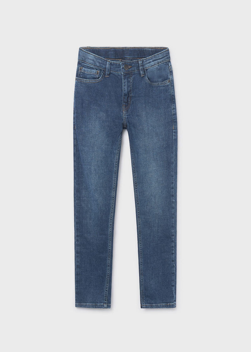 Mayoral Boys Reg Fit Trousers | Medium Blue 543/SS26
