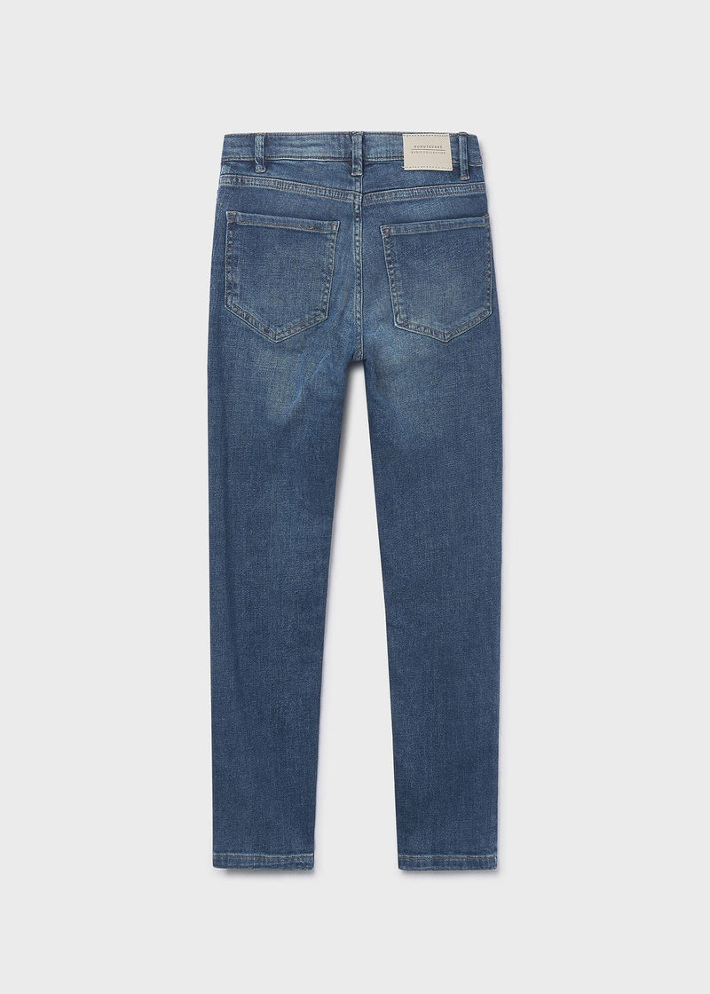 Mayoral Boys Reg Fit Trousers | Medium Blue 543/SS26