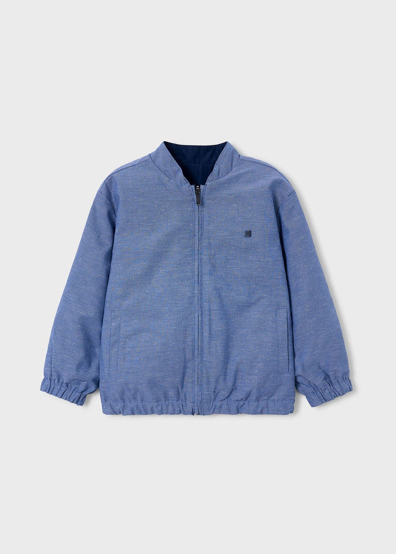 Mayoral Boys Reversible Windbreaker | Indigo 3444/SS26