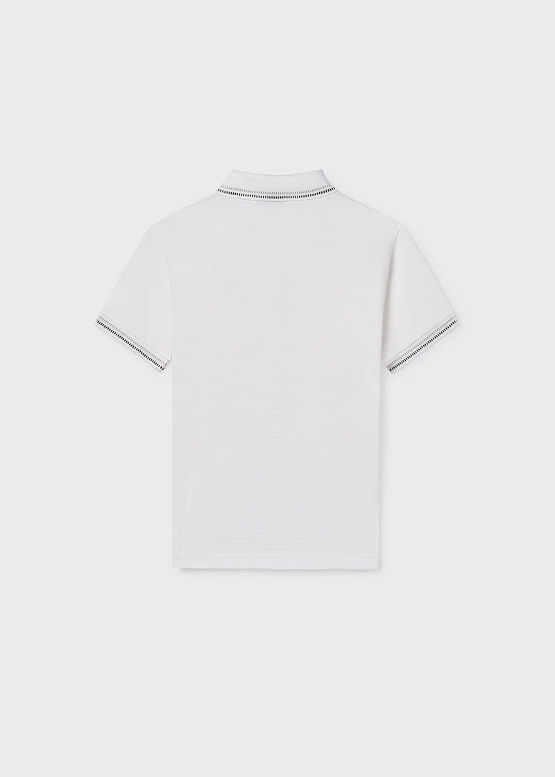 Mayoral Boys S/S Polo | Cream  6164/SS26