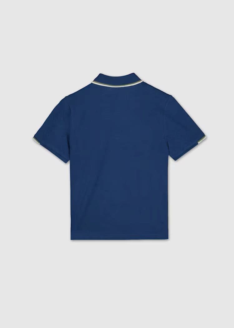 Mayoral Boys  Zip Polo | Ocean 6166/SS26