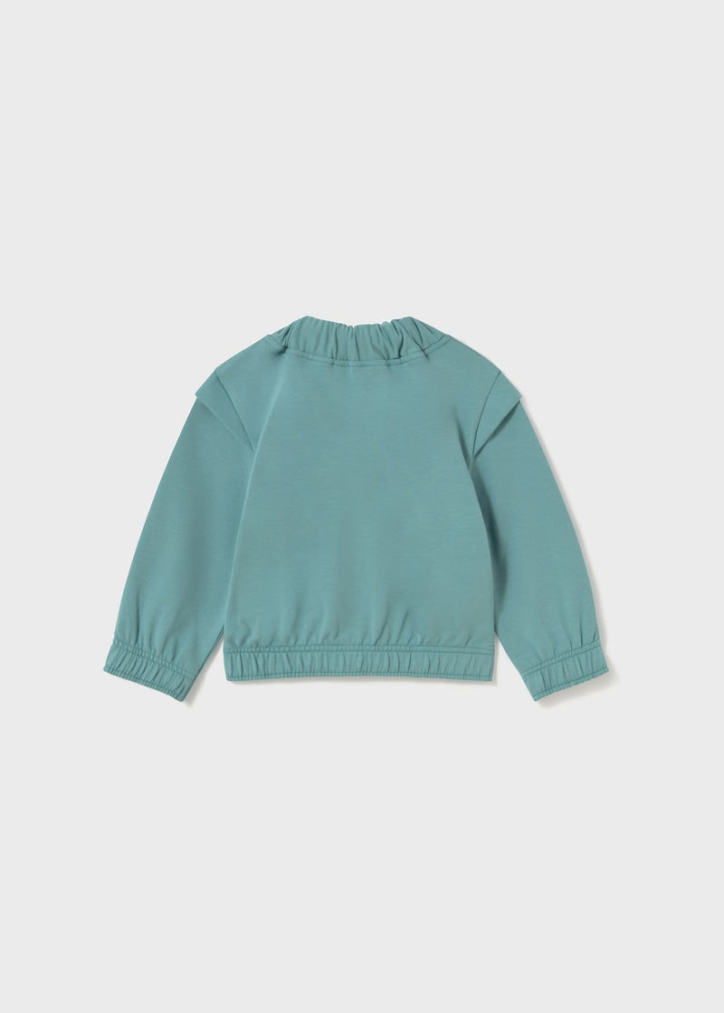 Mayoral Fleece Cardigan| Emerald 1462 SS