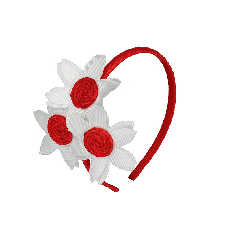 Mayoral Flower Headband Red 10424