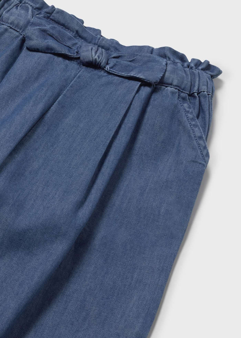 Mayoral Gils Flowy Pants | Dark Blue 1526/SS26