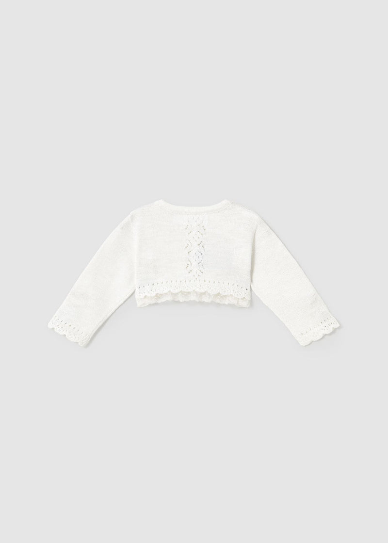 Mayoral Girls Cardigan | Natural 1308 SS