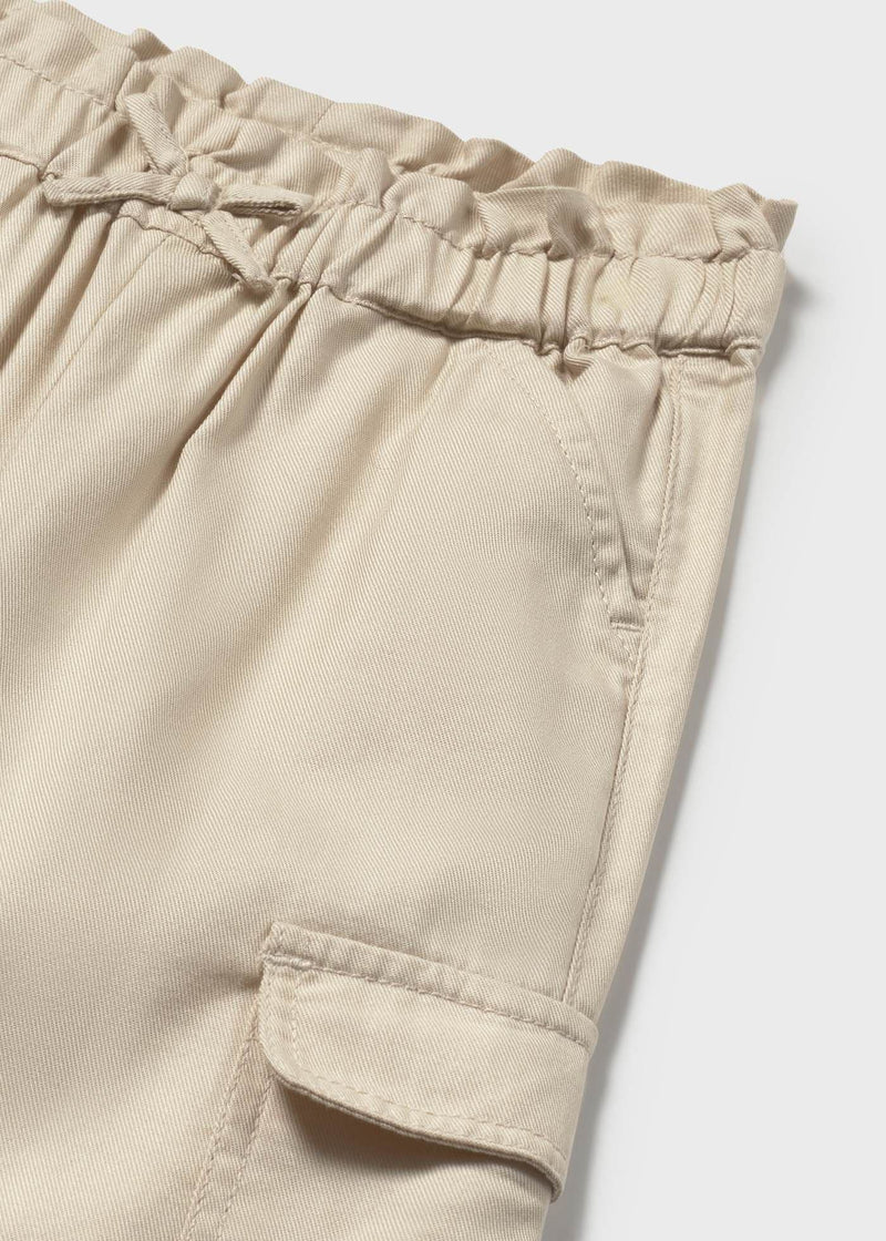 Mayoral Girls Cargo Trousers | Sepia 1571 SS
