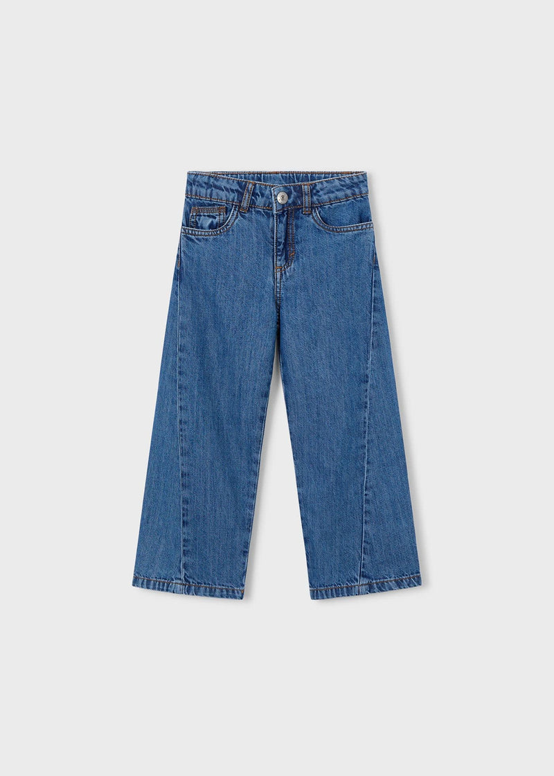 Mayoral Girls Denim Pants | Dark 3590/SS26