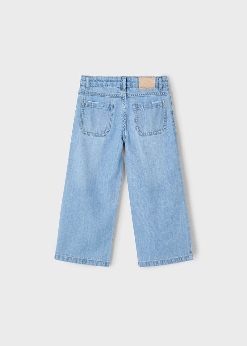 Mayoral Girls Denim Pants | Light Blue 3558 SS