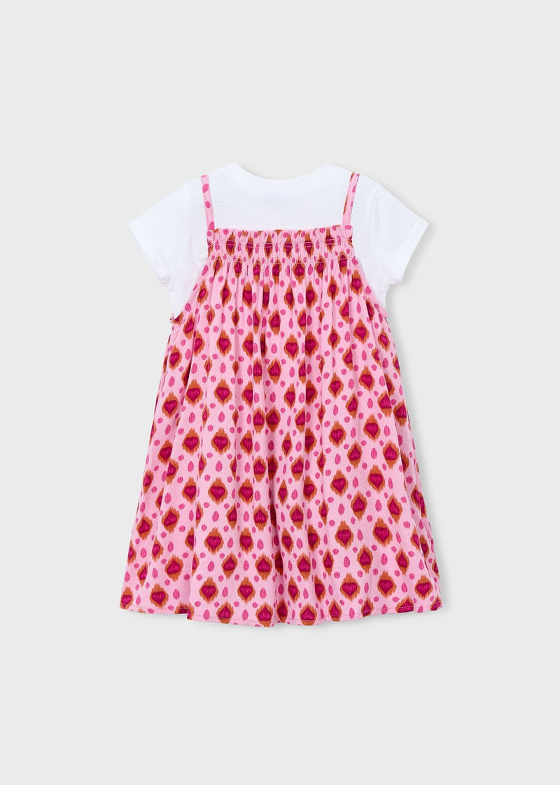 Mayoral Girls Dress | Candy Pink 3933/SS26