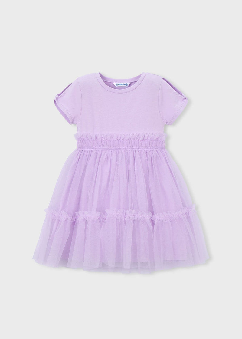Mayoral Girls Dress | Mauve 3915/SS26