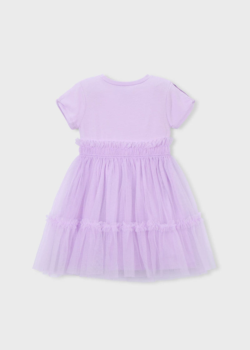Mayoral Girls Dress | Mauve 3915/SS26