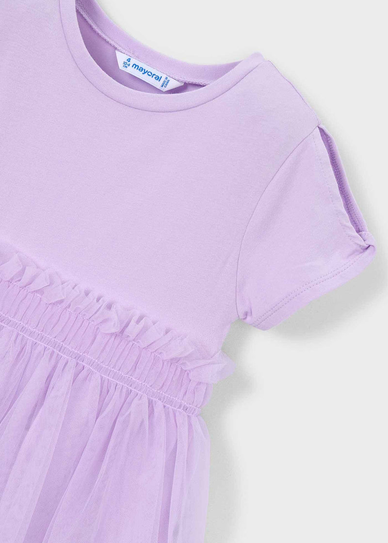 Mayoral Girls Dress | Mauve 3915/SS26