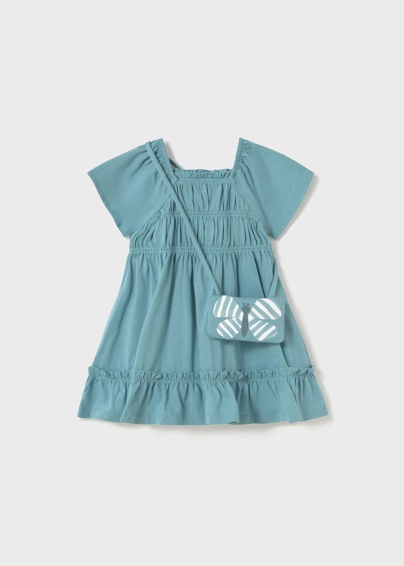 Mayoral Girls Dress With Bag  | Emerald 1920 SS