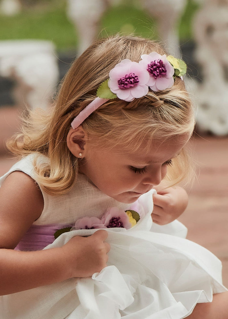 Mayoral Girls Headband  | Mauve 10888 SS