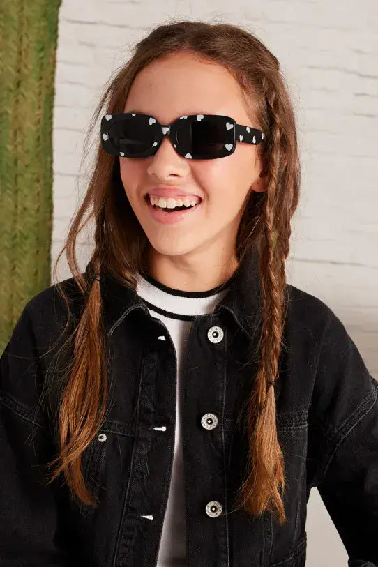 Mayoral Girls Jean Jacket | Black 6405 SS