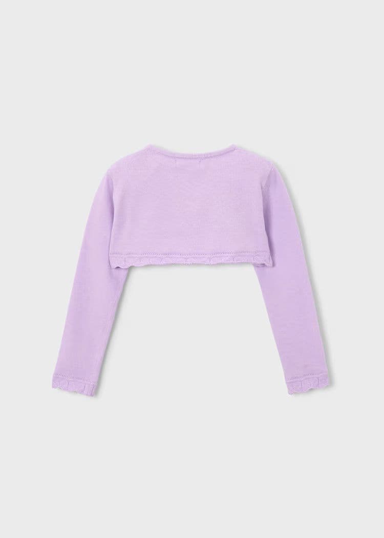 Mayoral Girls Kint Bolero | Mauve 320 /SS26