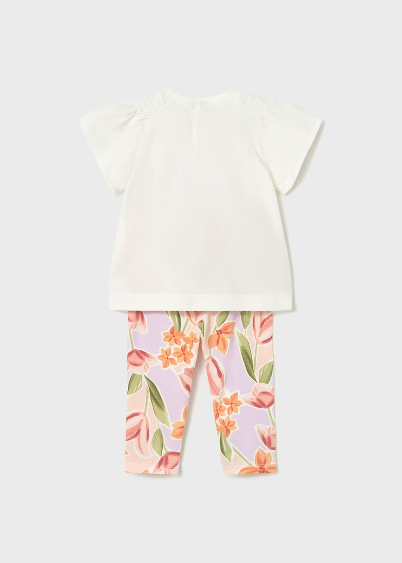 Mayoral Girls Leggings Set | Blossom 1747/SS26