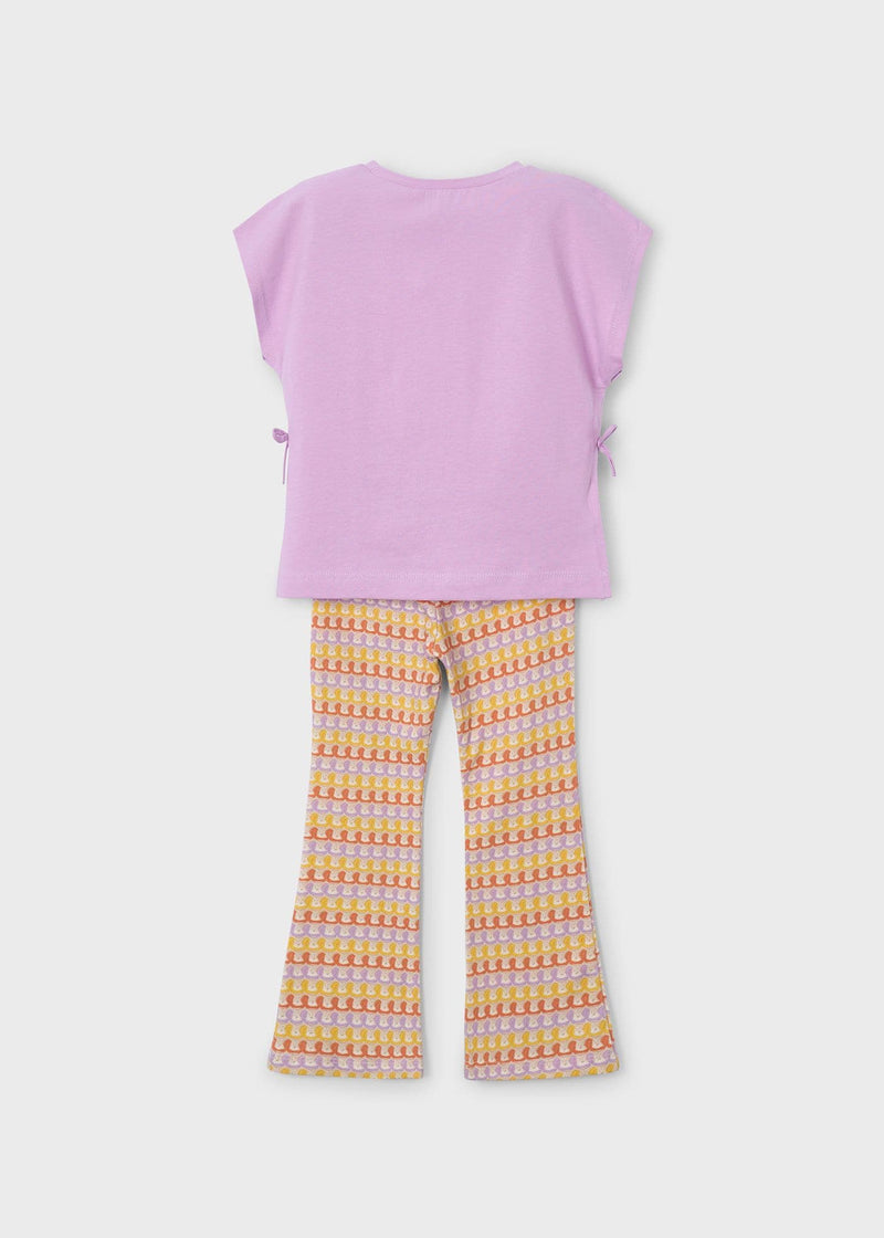 Mayoral Girls Leggings Set | LiLac 3728/SS26