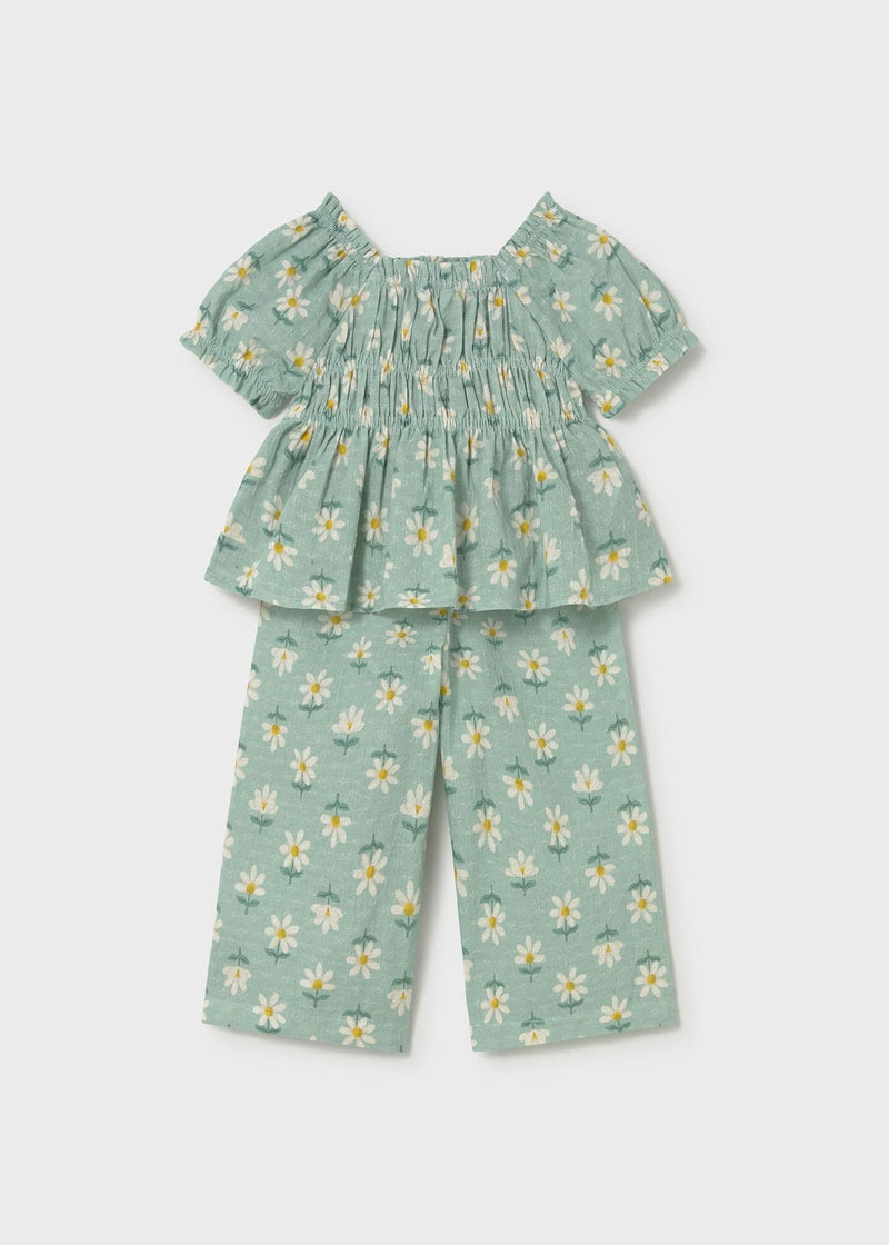 Mayoral  Girls Long Trousers Set | Lake 1513/ SS26