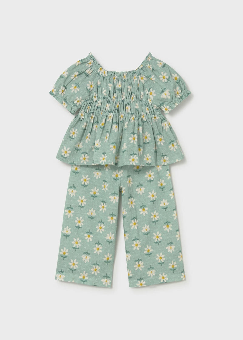 Mayoral  Girls Long Trousers Set | Lake 1513/ SS26