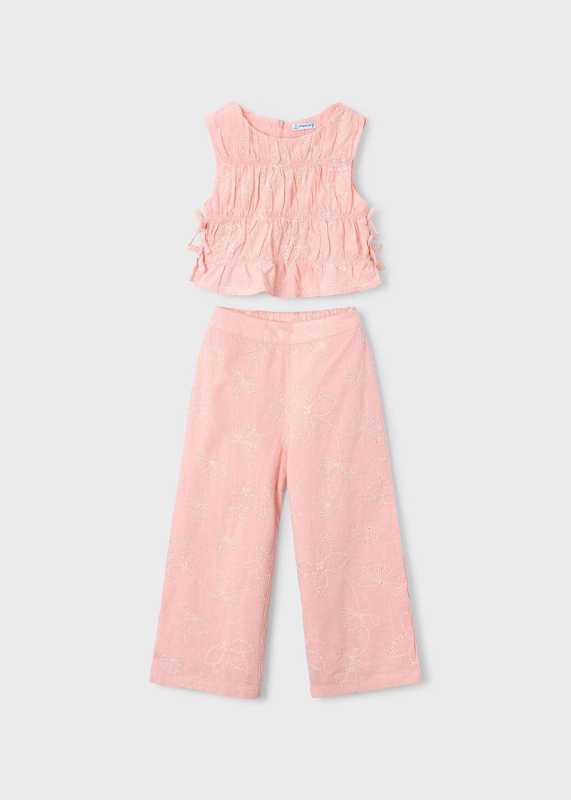 Mayoral Girls Pants Set | Blossom 3592/SS26