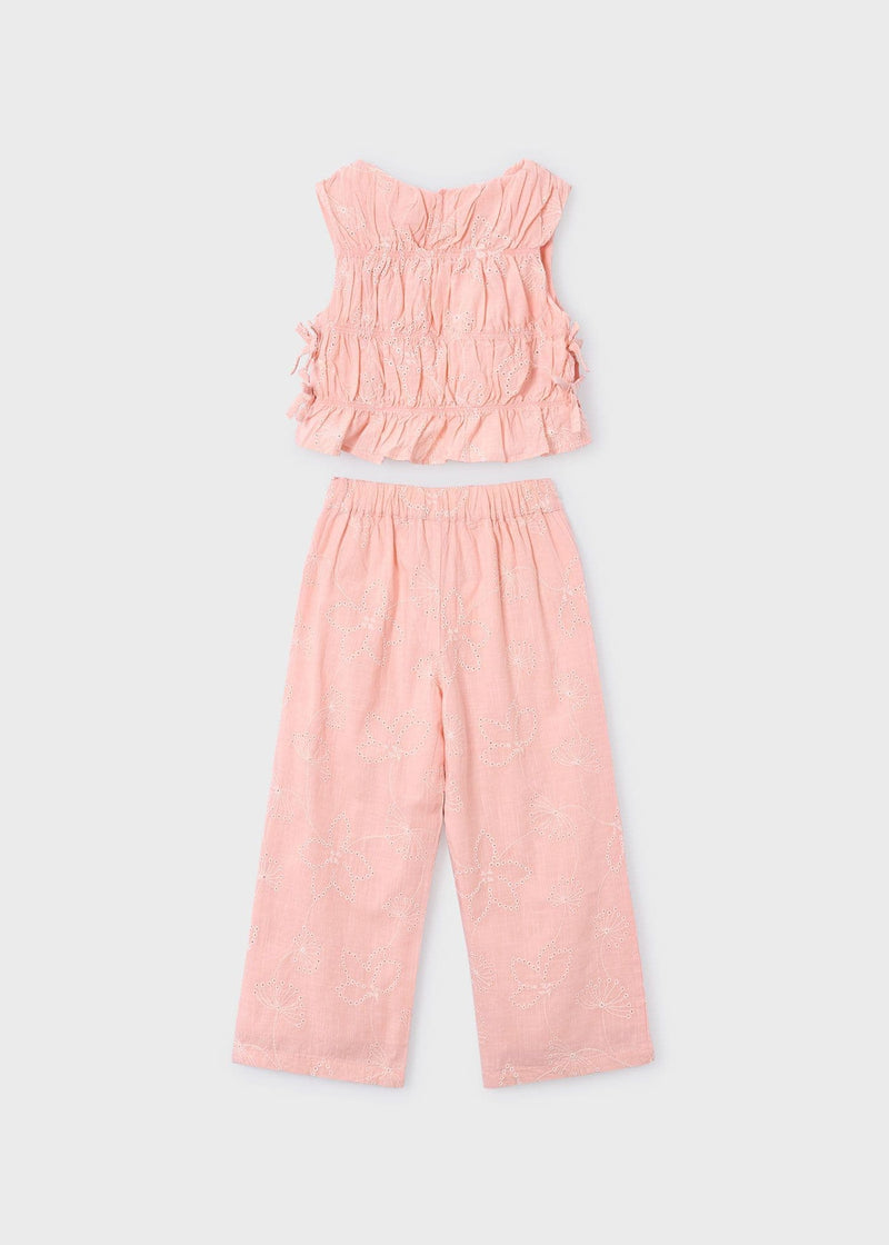 Mayoral Girls Pants Set | Blossom 3592/SS26