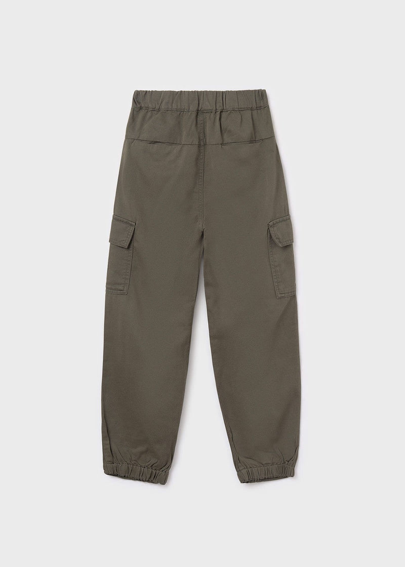 Mayoral Girls Parachute Pants | Green 7575 AW