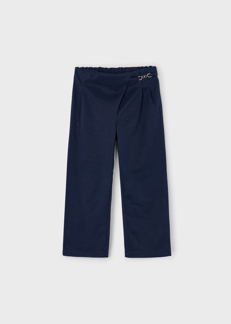 Mayoral Girls Pleated Pants | Navy 4573 AW
