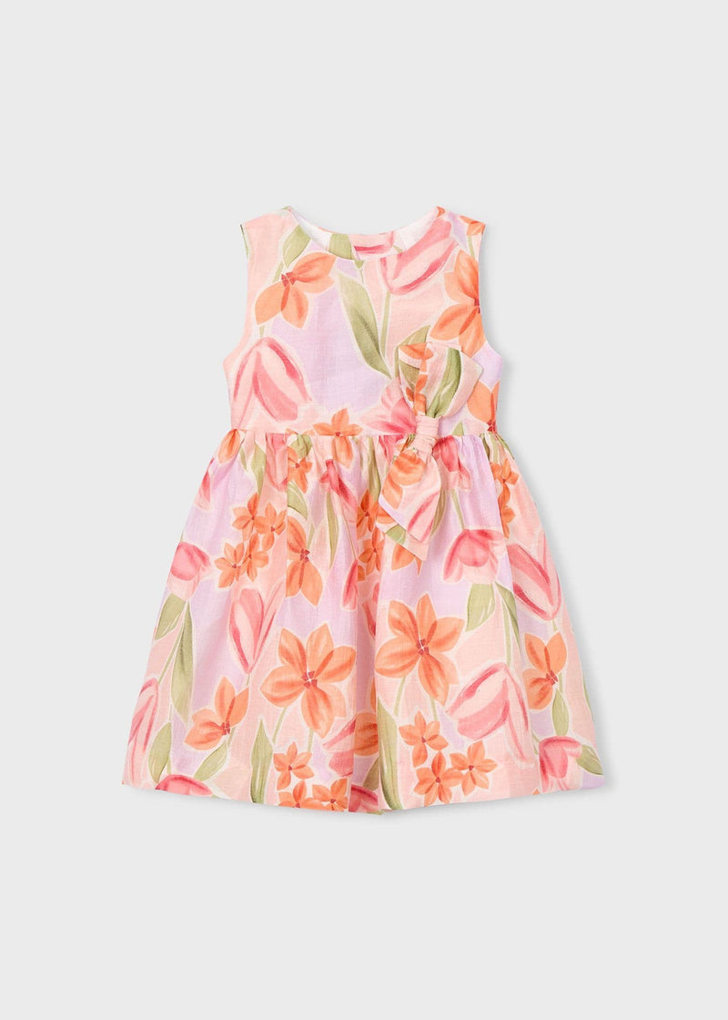 Mayoral Girls Printed Dress| Blossom 3913/SS26