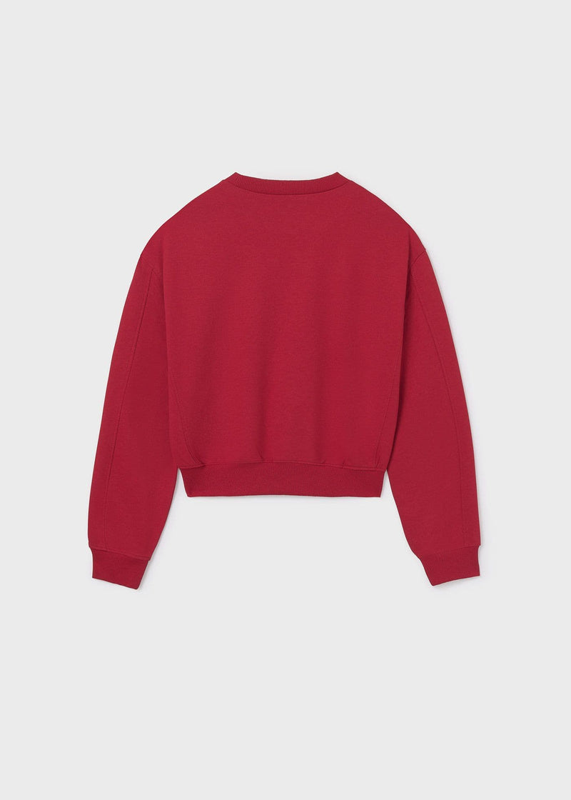 Mayoral Girls Pullover | Red 7422 AW