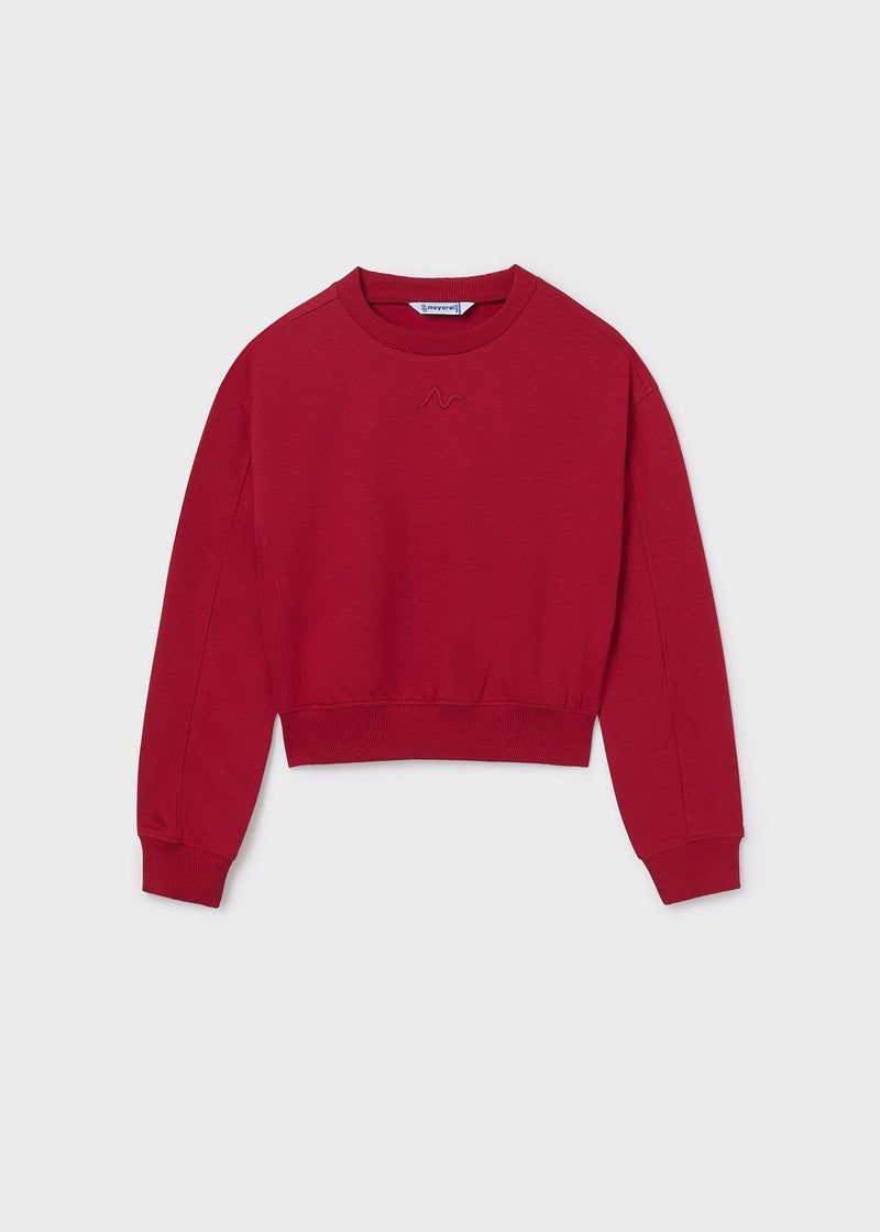 Mayoral Girls Pullover | Red 7422 AW