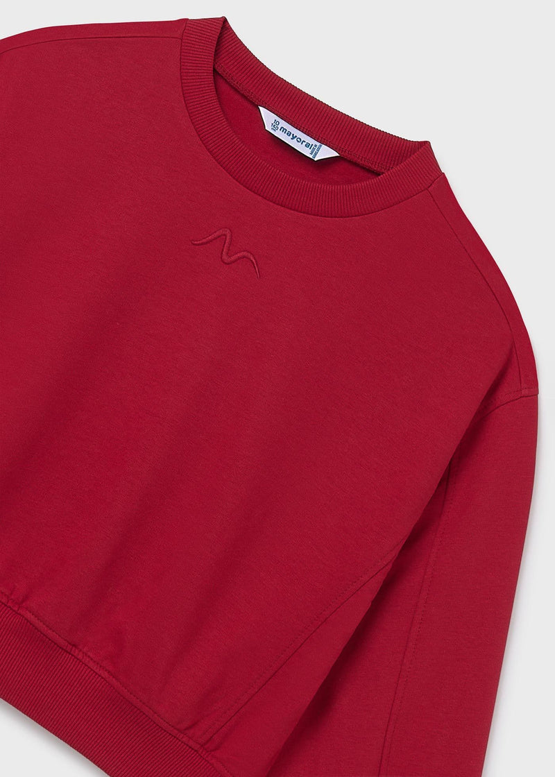 Mayoral Girls Pullover | Red 7422 AW