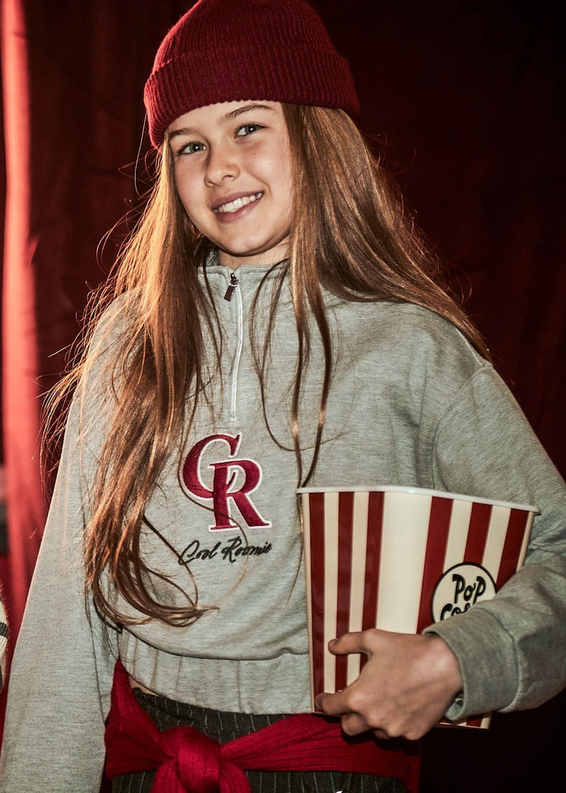 Mayoral Girls Pullover Zipper| Steel 7424  AW