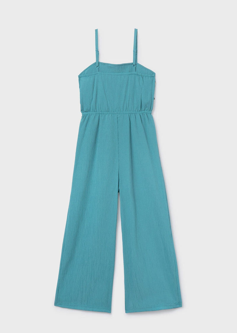 Mayoral Girls Ruffle Jumpsuit | Jade 6873/SS26