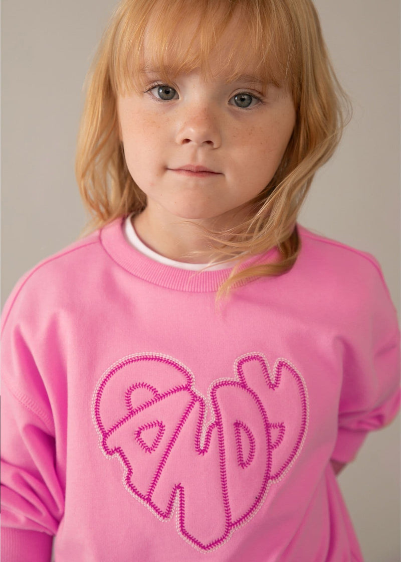 Mayoral Girls Sweat Shirt | Candy Pink 3449/SS26