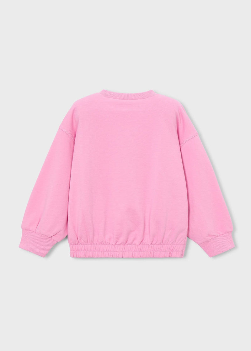 Mayoral Girls Sweat Shirt | Candy Pink 3449/SS26
