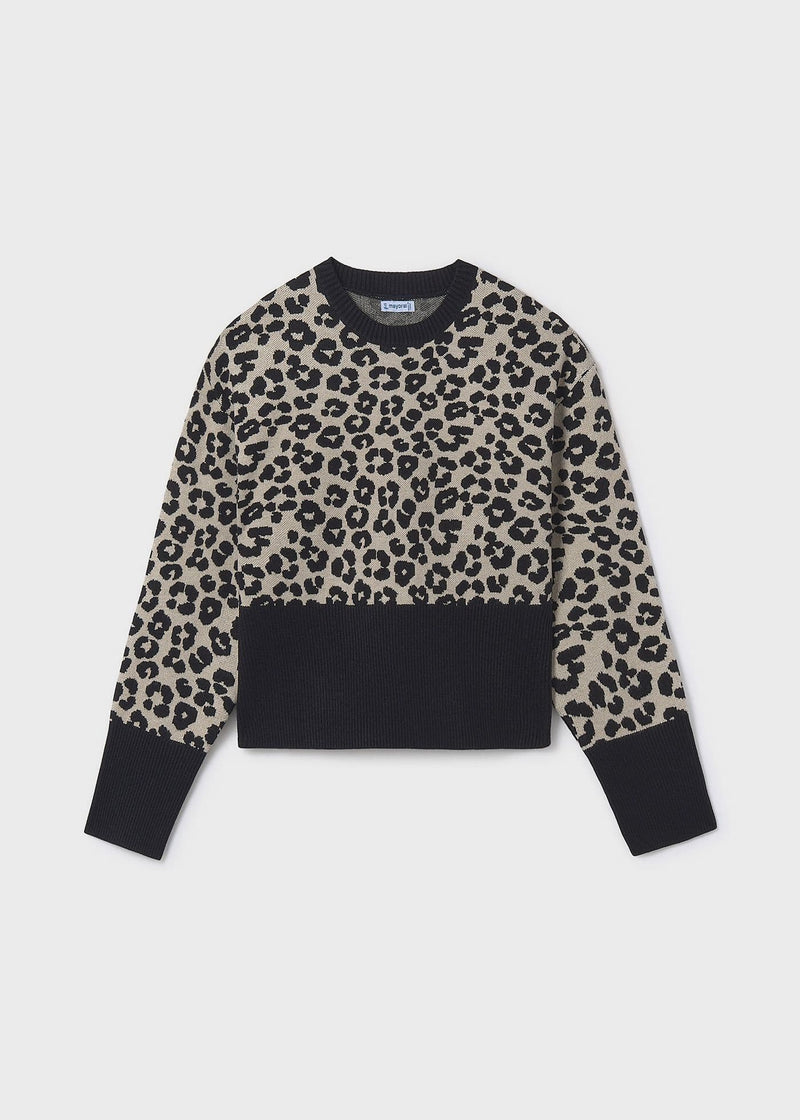 Mayoral Girls Sweater | Black 7310 AW