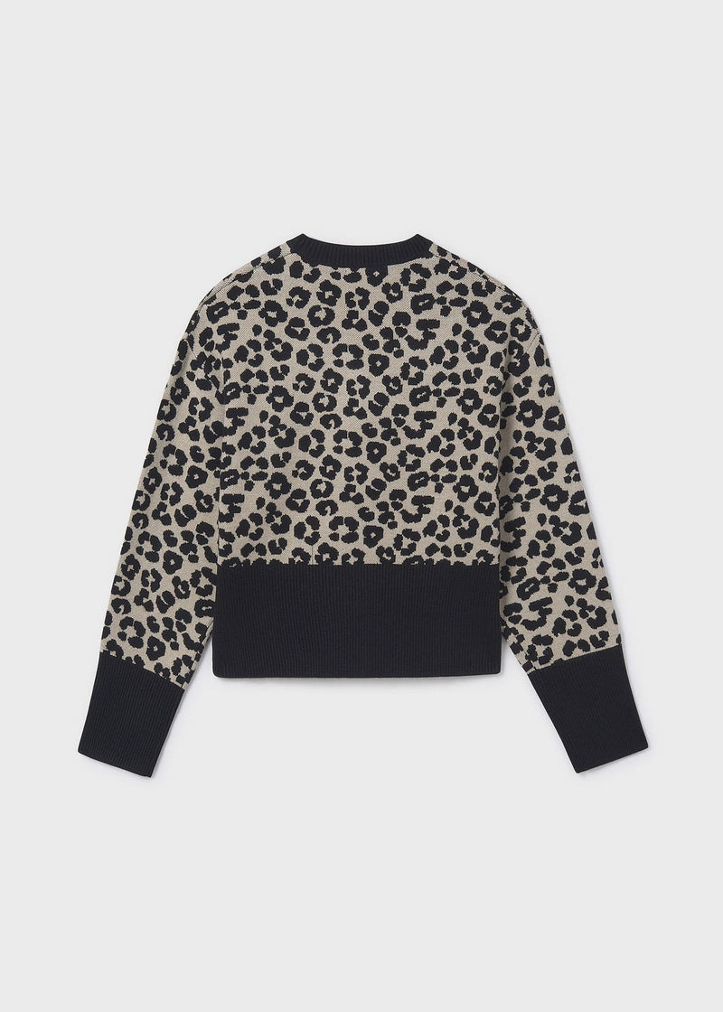 Mayoral Girls Sweater | Black 7310 AW