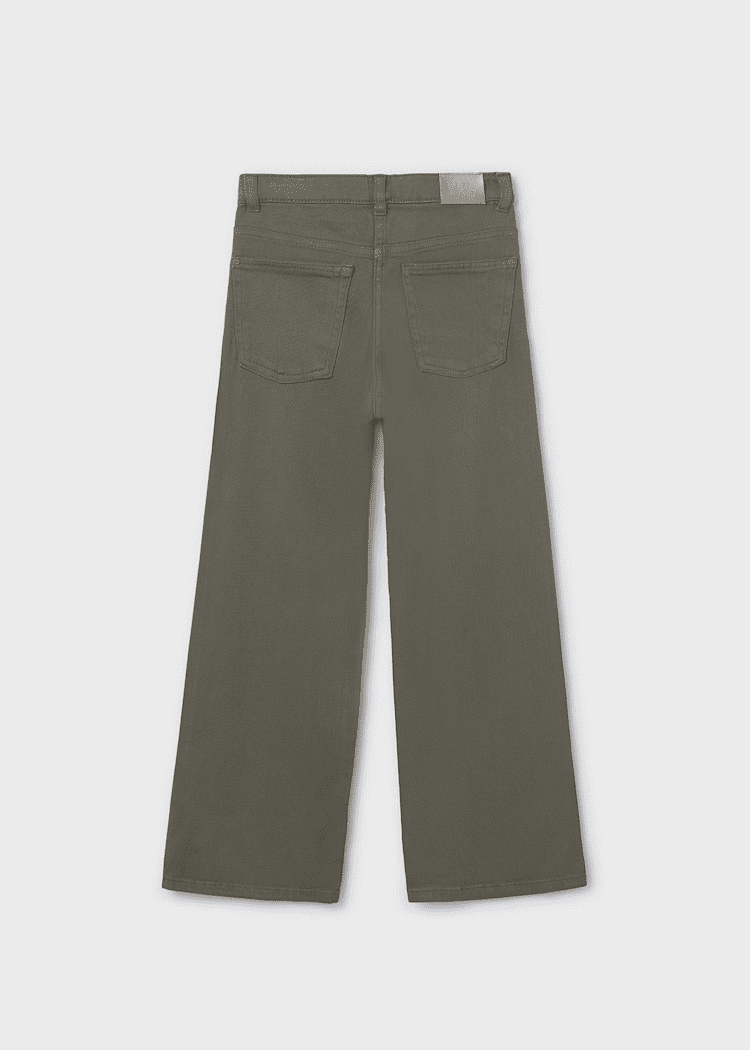 Mayoral Girls Twill Trousers | Bayleaf 6537 SS