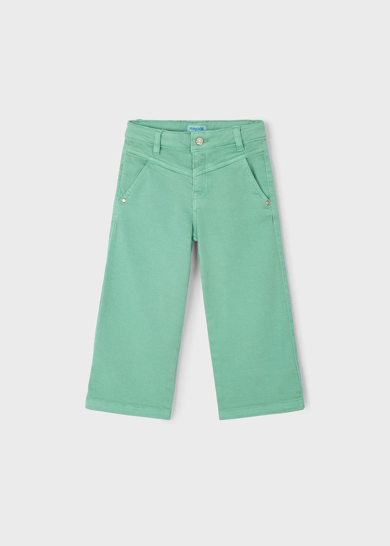 Mayoral Girls Twill Trousers | Mint 3555 SS