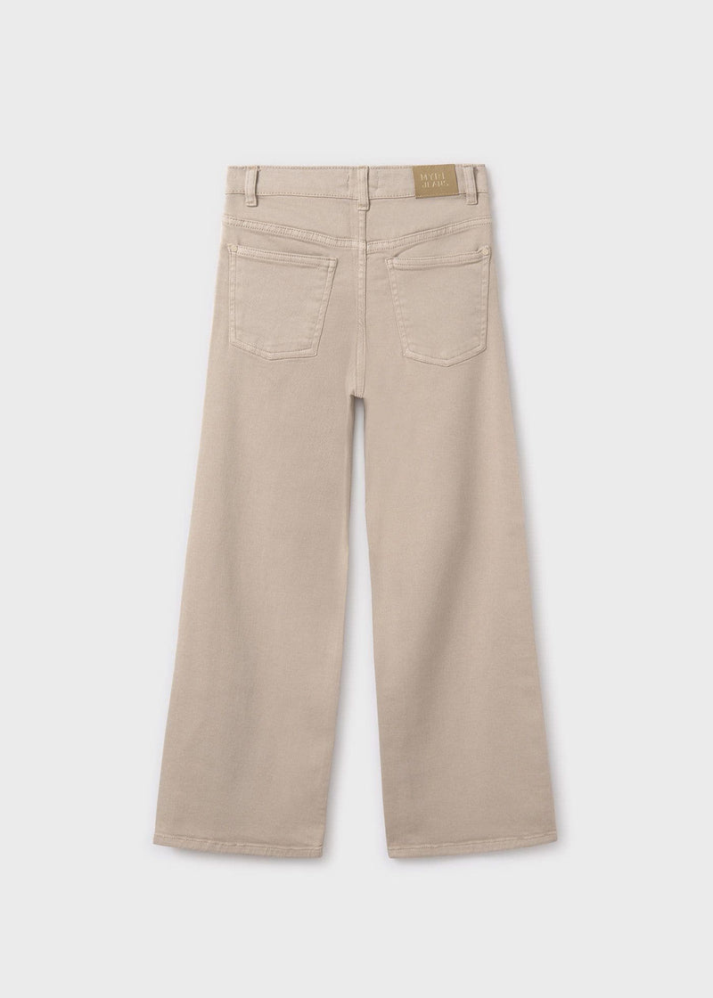 Mayoral Girls Twill Trousers | Sand 6537 SS