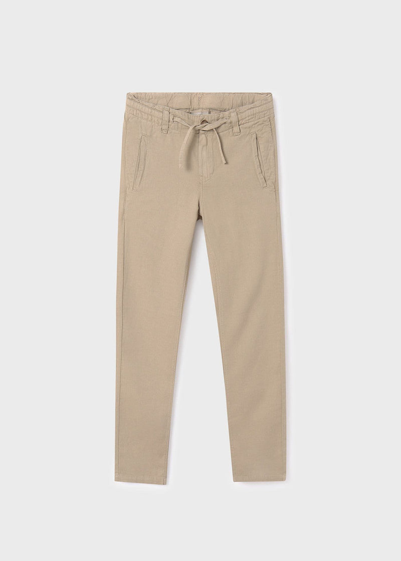 Mayoral  Linen Pants| Camel 6506