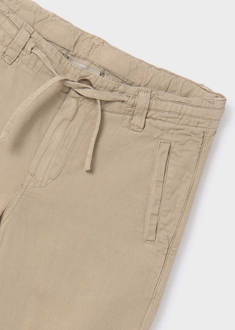 Mayoral  Linen Pants| Camel 6506